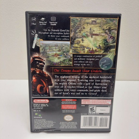 Odama for Nintendo Gamecube Pre-owned Untested - Picture 2 of 6